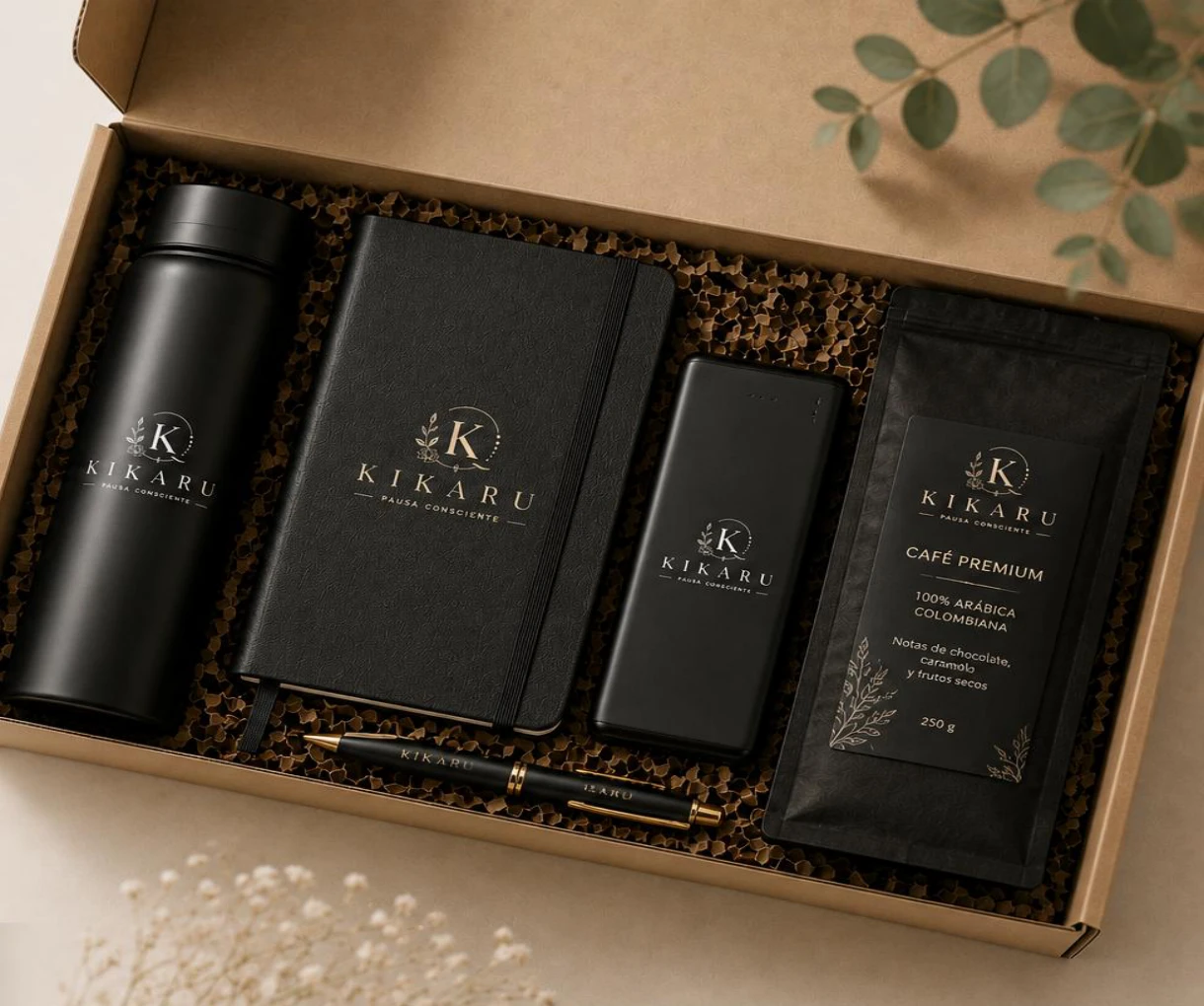 Línea Ejecutiva · imagen del brochure KIKARU