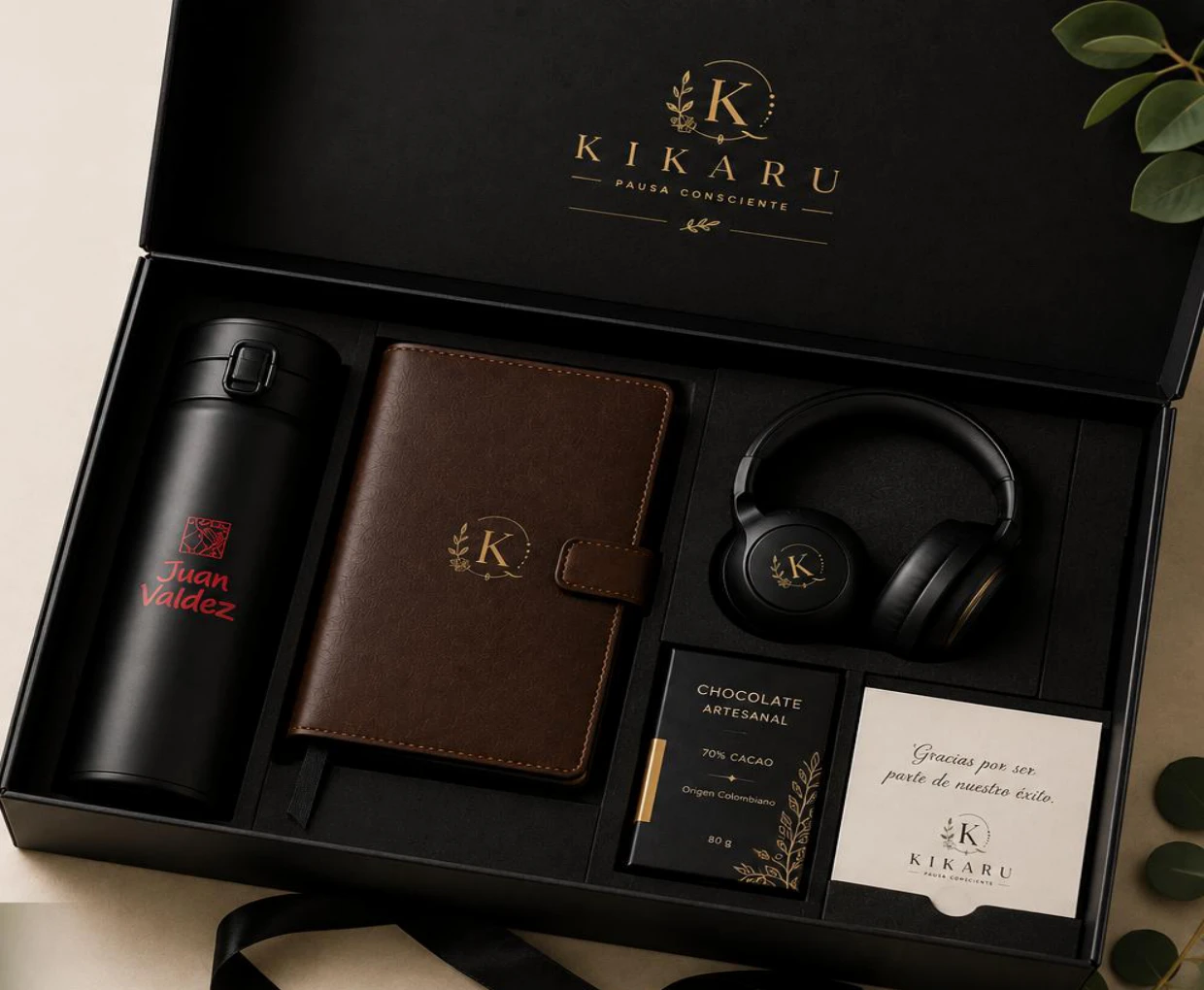 Línea Premium · imagen del brochure KIKARU