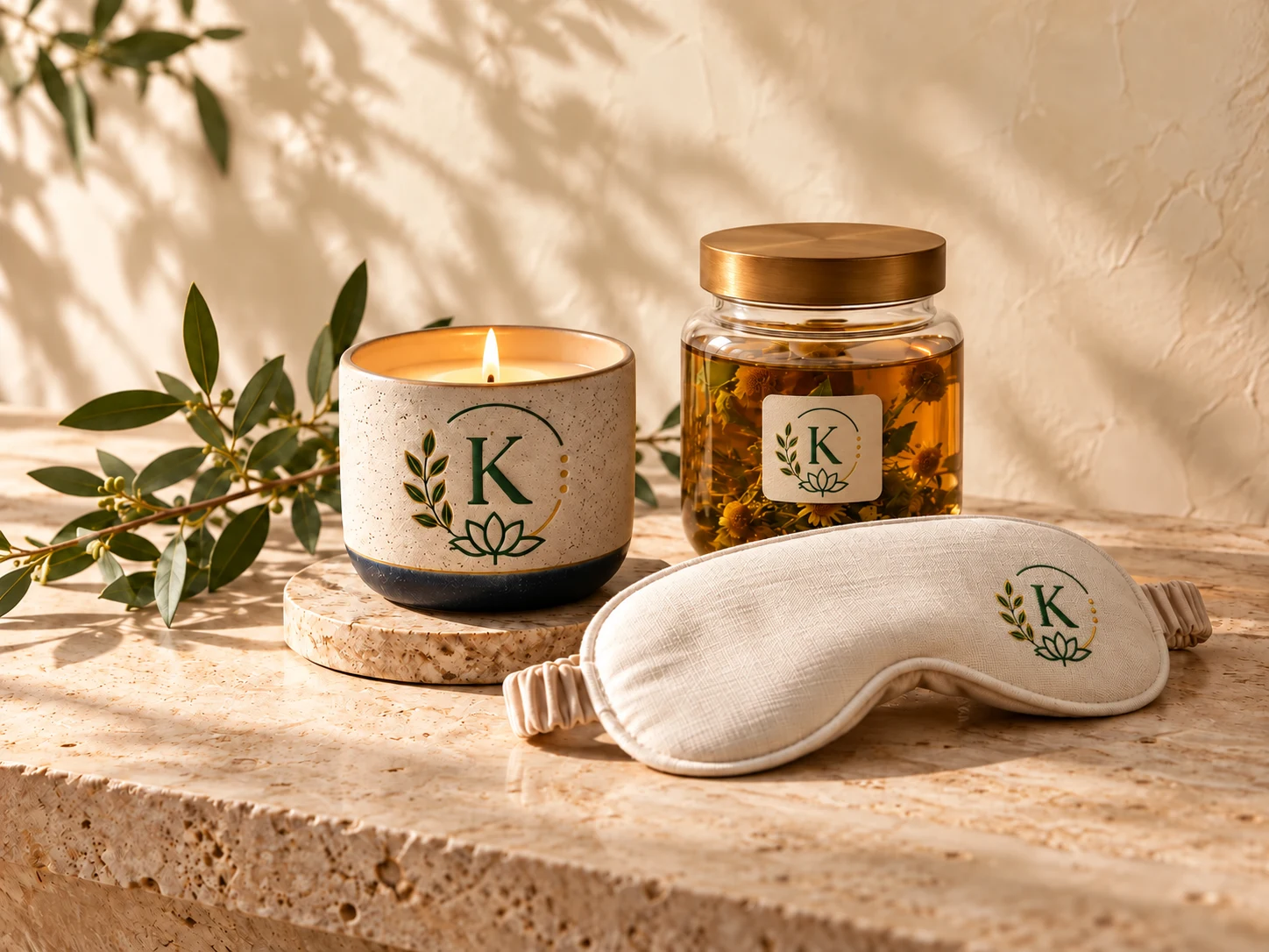 Ambientación de Bienestar y regalos en el estilo de KIKARU