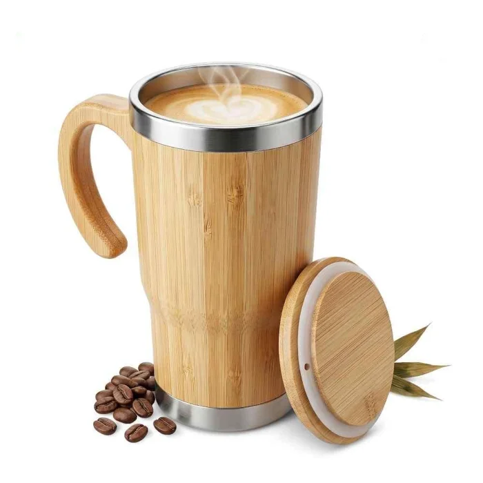 Producto de terceros · marca y disponibilidad a confirmar: Mug Bamboo Teka