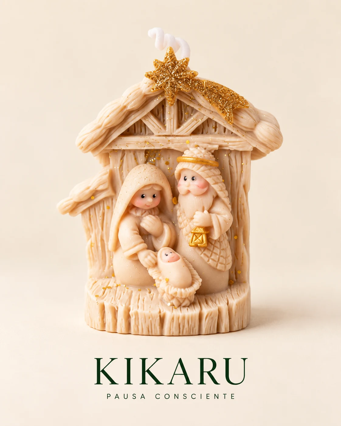 Casita de Navidad · imagen del catálogo de velas KIKARU