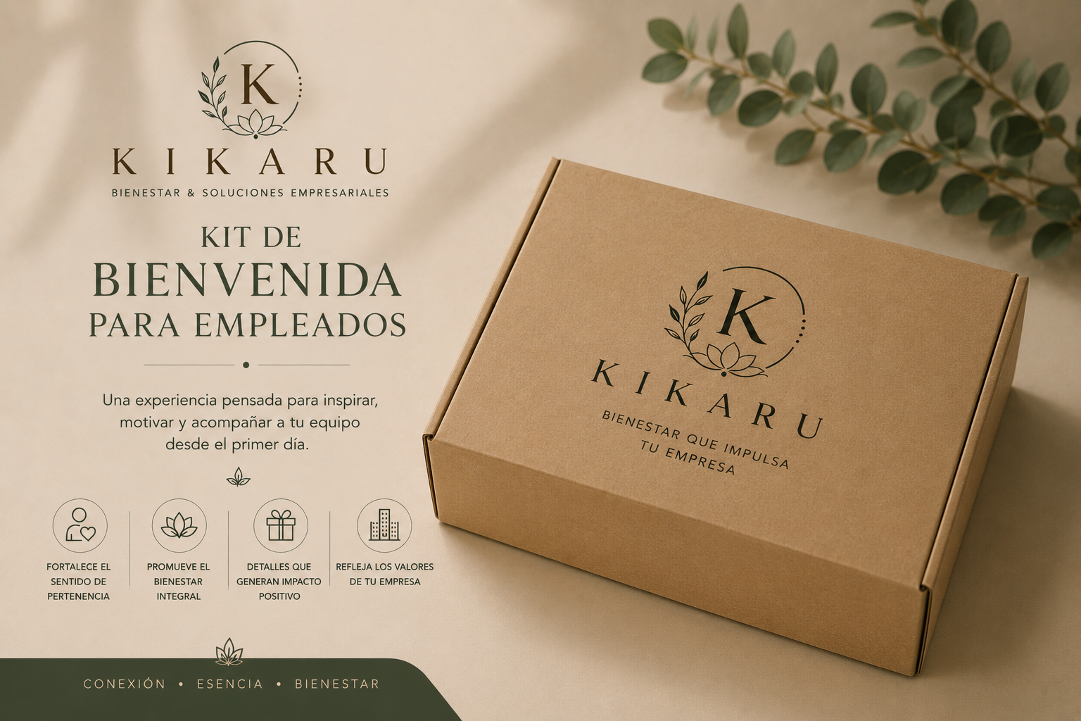 Kit bienvenida corporativa premium Kikaru - Imagen 3